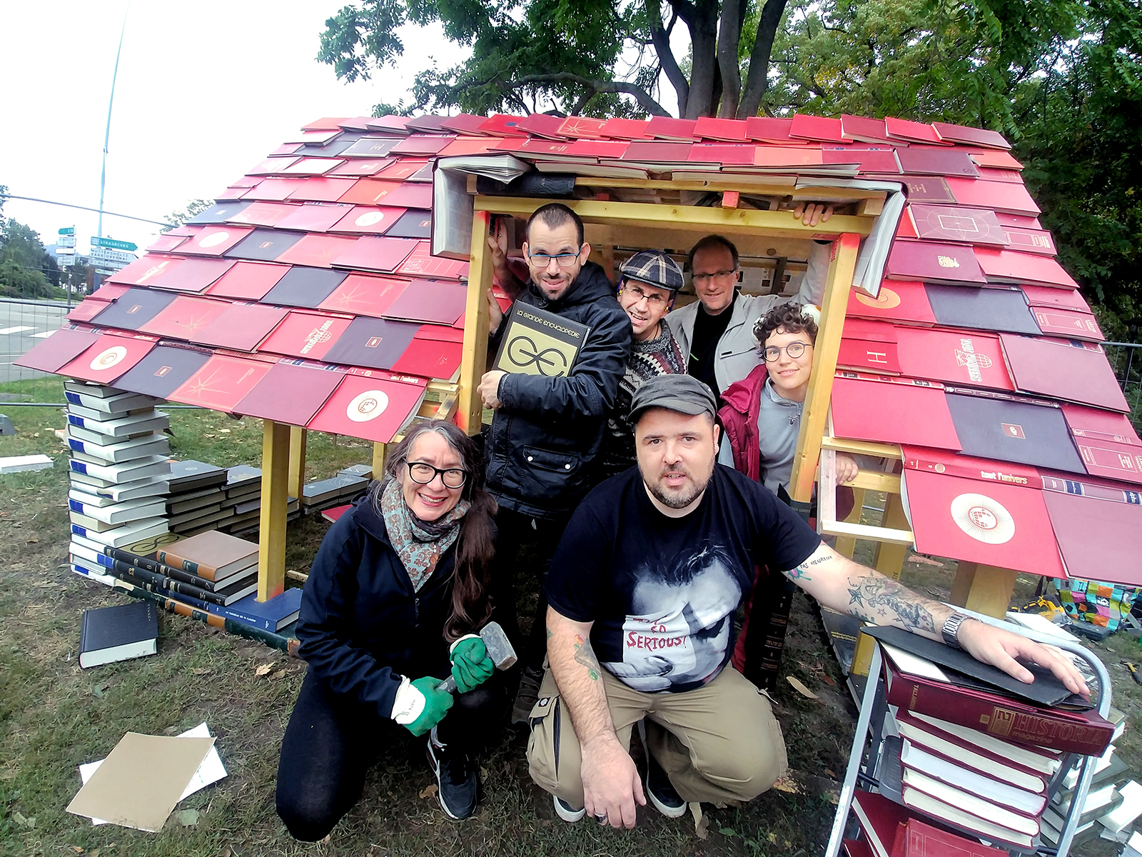 Dans les livres et dans le sable pour Sélest&rsquo;Art