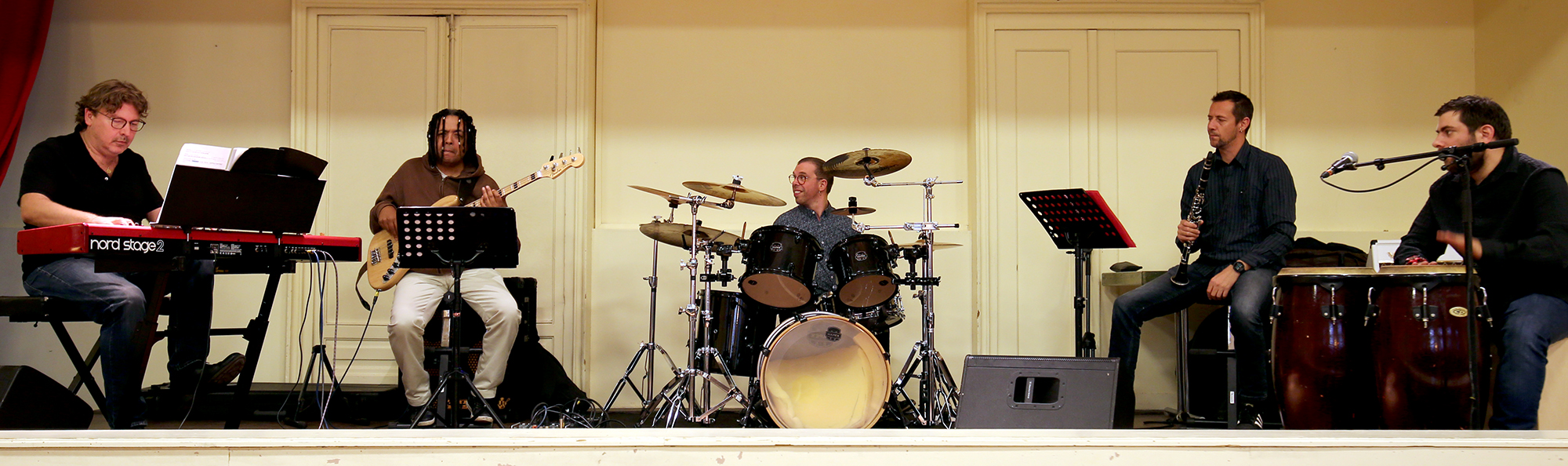 Tout en jazz pour le vernissage de Sélest&rsquo;Art